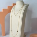 سبحة ايطالي دورين ذهب 18