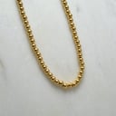 عقد ببلز ذهب 18