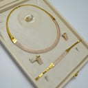 طقم تنس ذهب 18