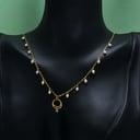 عقد فرفشه ذهب 18