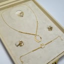 طقم ايطالي ذهب 18