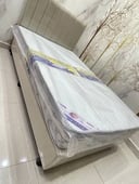 مرتبة اسفنج طبي مضغوط 120*200*20سم مع طبقة لباد