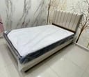 مرتبة اسفنج طبي مضغوط 120*190*22سم مع طبقة لباد