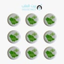 Chocolate molds for Saudi National Day