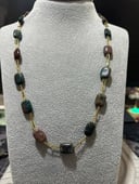 Moss Agate necklace 