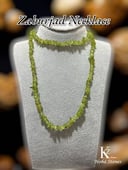 Peridot Necklace 70cm long