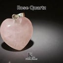 Rose quartz pendant 