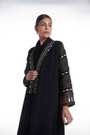 Sleeve Embroidery Abaya