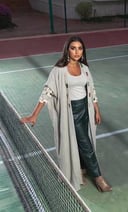 Signature Bisht With Embroidery Stitch