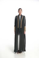 Abaya With Details On Sleeves