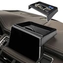 Compatible with 2021-2024 Chevy Tahoe Suburban/GMC Yukon Dashboard Tray Car Center Console Dash Board Organizer ABS Phone Holder