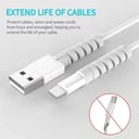 Charging Cable Protector For Phones Cable holder Ties cable winder Clip For Mouse USB Charger Cord Management cable organizer