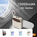 Portable 10000mAh Mini Power Bank 22.5W Fast Charging Battery for iPhone CCC Certified Charge Powerbank for Huawei Samsung Xiaom