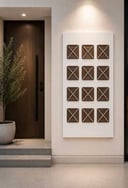 لوحة جدارية بتصميم هندسي عصري وأنيق