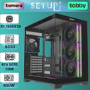  R7 7800X3D 5070 12GB (DDR5) كاش