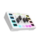 خلاط FIFINE SC3W للبث والألعاب 4 قنوات مع RGB