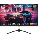 شاشة ألعاب ماجيستي 27 بوصة – FHD 1920×1080، 144Hz، 1ms، IPS، HDR، G-SYNC & FreeSync