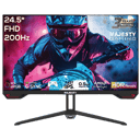 شاشة قيمنق ماجيستي 24.5 بوصة – FHD 1080P، 200Hz، 0.5ms، IPS، HDR، G-SYNC & FreeSync