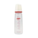 Pigeon Slim Neck Plastic Bottle White Cap (Assorted) - 240ML