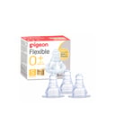 Pigeon Flexible Slim Neck Nipple Three Pieces - 0+ Months