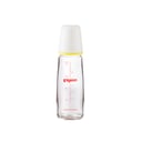 Pigeon Slim Neck Glass Bottle White Cap  (Assorted) - 200ML