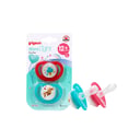 Pigeon Minilight Pacifier Twin Pack For Girls -  12+ Months 
