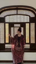 Wrapped in Rumi kimono