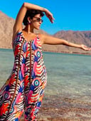 BlueEye Zebra mix jumpsuit