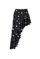 Stars Asymmetric Skirt