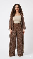 Brown Bandana Set