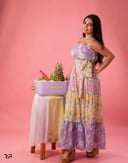 Pastel Flowers Dress
