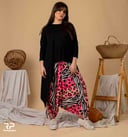 Pink Zebra Harem Pants