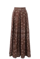 Brown Bandana Skirt