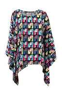 Nefertiti Pop Art Top