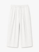 Wide Leg Linen Blend Pants