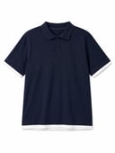 Layered Navy Polo
