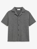 Knitted Geometric Shirt