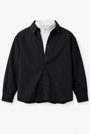 Layered Black Shirt