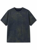 Washed Splash Effect T-Shirt