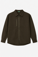 Navy Zip Shirt