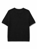 Knit T-Shirt Black