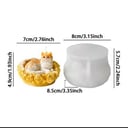 Silicone mold - cat