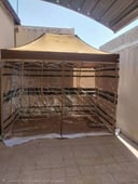 خيمة 2*3 مع رواق: سهلة الفك والتركيب