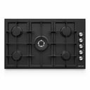 سطح جنرال جولدن بلت إن 90 سم 5 شعلات غاز أسود – SWBH9605-BL222