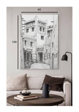 لوحة كانفاس لمنطقة جدة - كبير:100*65