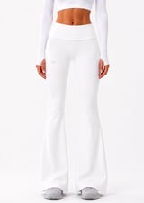 Double Flared Leggings - white - l