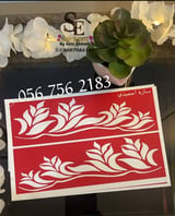 Henna Frame Stickers - ٩