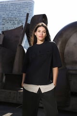 Elevata t-shirt with shirt extender - Black color - Large