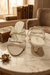 صندل بكعب متوسط | أناقة وراحة MB-6159 - بيج - 41