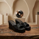 كعب ويدج مريح MB-6527 - أسود - 37